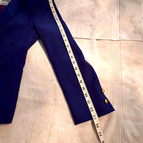 - Kasper Suit fully lined unique jacket design Size 4 - Picture 12 of 15